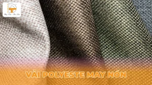 VẢI POLYESTE MAY nón