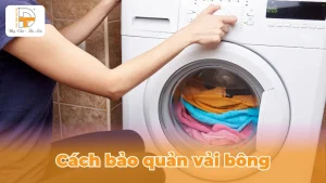 cách bảo quản vải bông