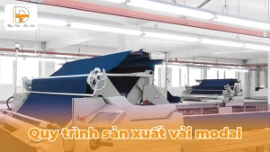 quy trình sản xuất vải modal