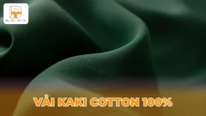 vải kaki cotton 100%