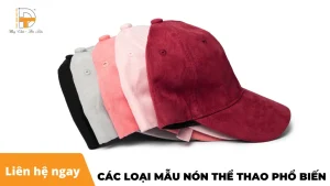 các loại mẫu nón thể thao phổ biến