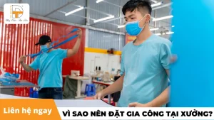 vì sao nên đặt gia công nón tại xưởng