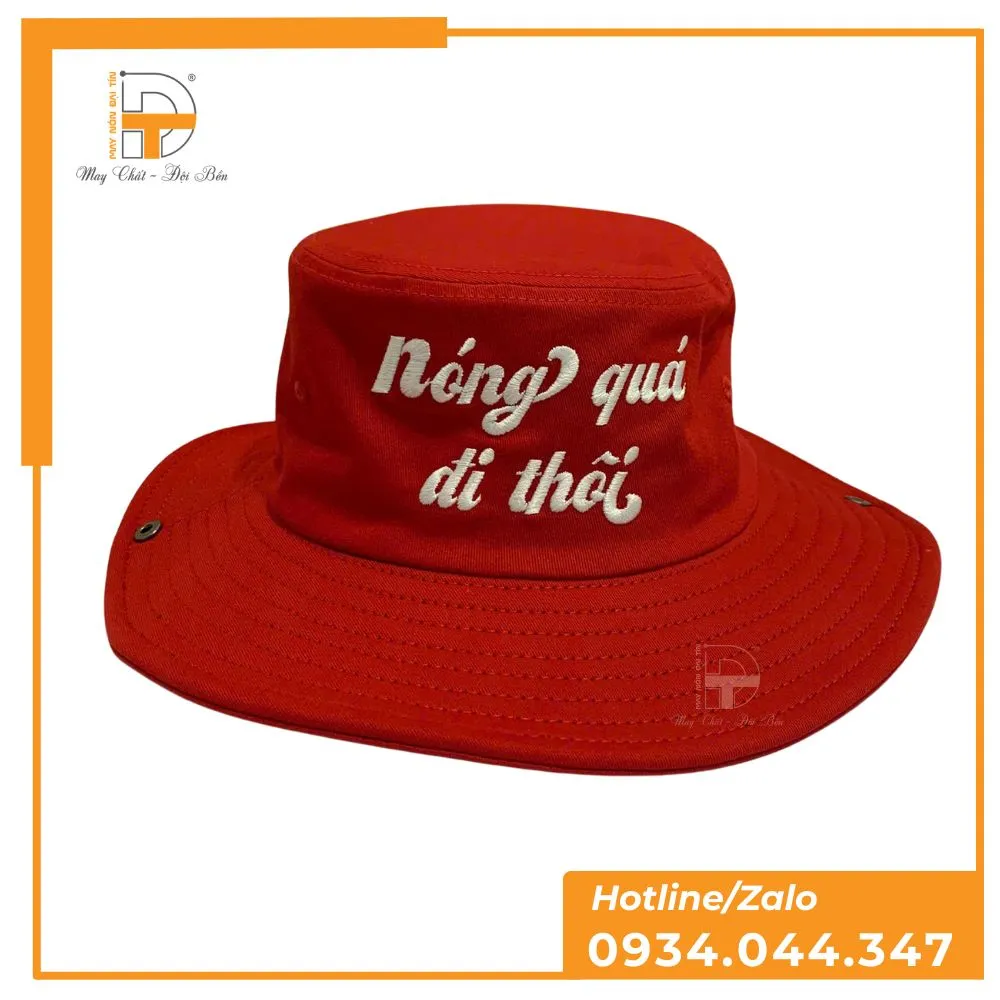 Mẫu nón tai bèo in thêu logo theo yêu cầu (3) Mẫu nón tai bèo in thêu logo theo yêu cầu (3)