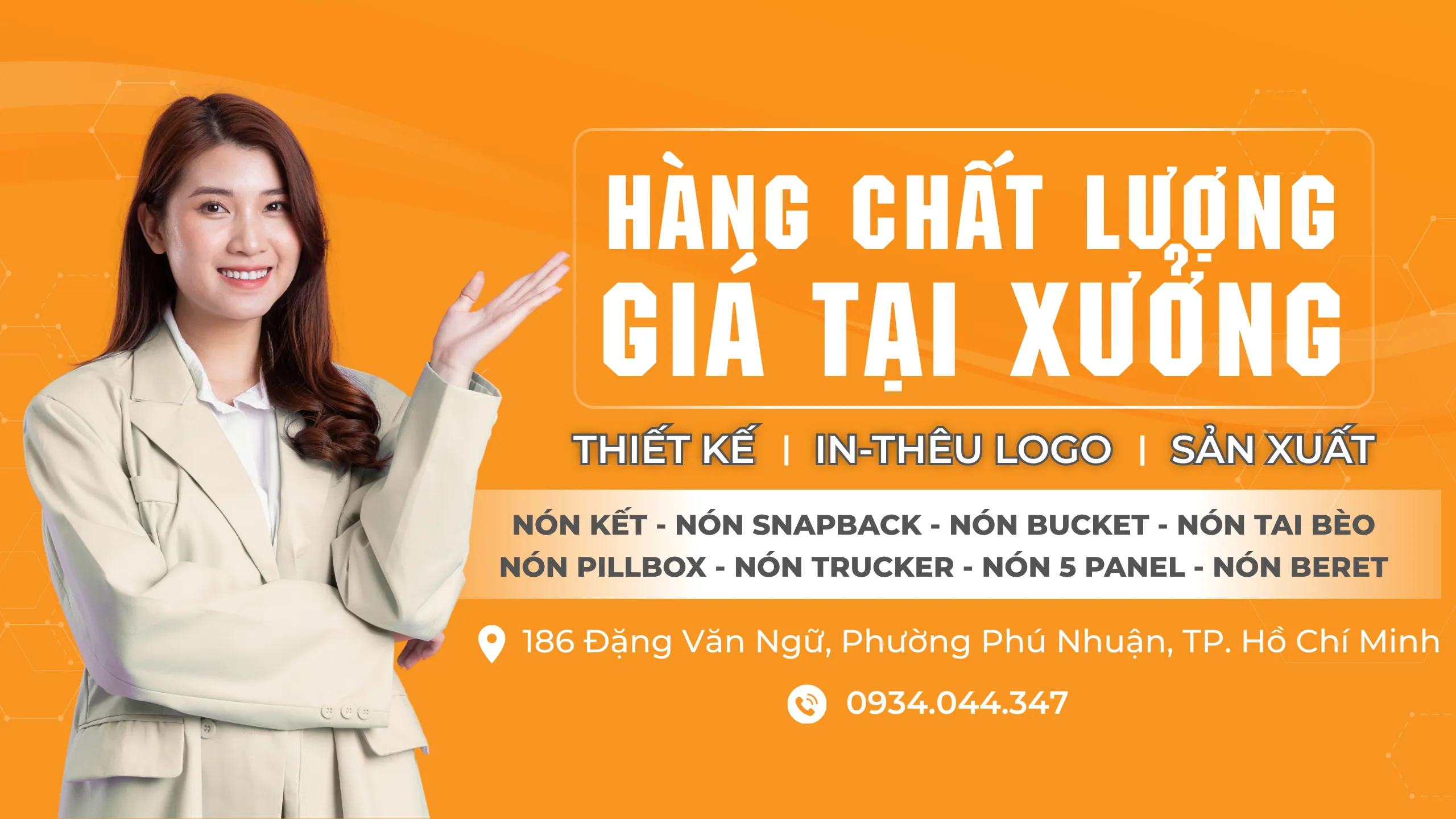 Xưởng may nón theo yêu cầu uy tín tại sài gòn