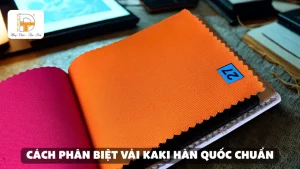cách phân biệt vải kaki hàn quốc chuẩn