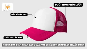 những đặc điểm nhận dạng của nón trucker