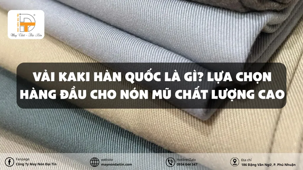 vải kaki hàn quốc là gì